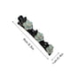 thumbnail image 3 of Fiudx Horquilla de Flores, Elegante Pinza de Resina para El Cabello, Elegante Accesorio para La Frente, Herramienta para Fijar El Peinado Rápidamente, Ideal para Fiestas, Bodas y Escuelas, Regalo Per, 3 of 3