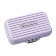 thumbnail image 1 of Xuanheng Pocket Pill Box Portable Container 7 Day Weekly Pill Organizer for Kids Home Purple Large, 1 of 8