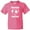 Neon Pink, variant on Inktastic Heart Soccer Sister Youth T-Shirt