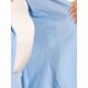 thumbnail image 5 of Conjunto de falda de 2 piezas para mujer INSPIRE CHIC, blazer peplum, falda lápiz de cintura alta, atuendo de trabajo, talla L, azul claro, 5 of 6