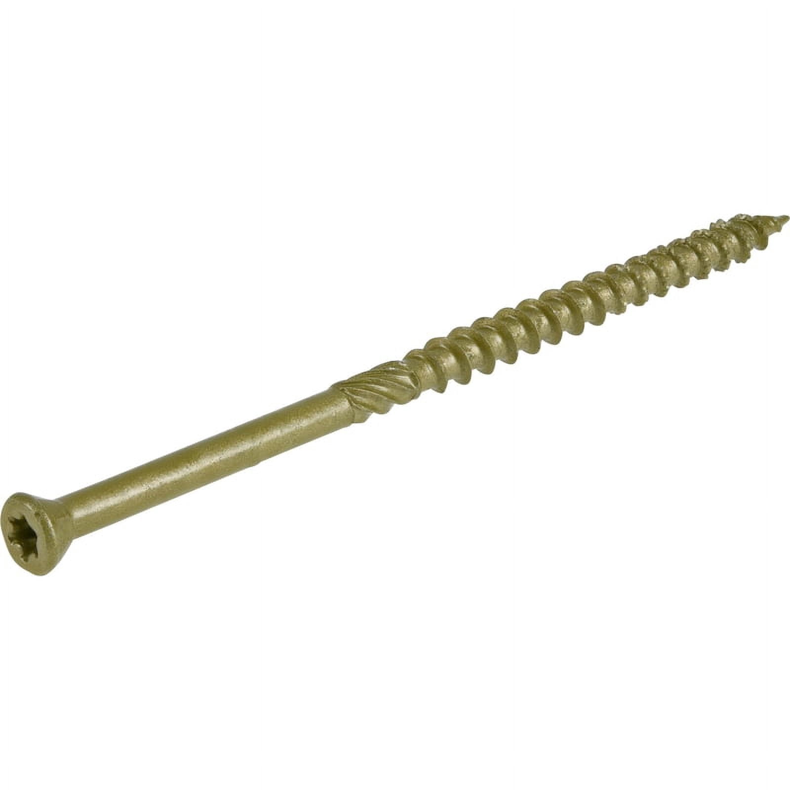 48633 MHR 2000 Hour Trim Screw, Star, 3-In. x 8, 1-Lb. - Quantity 1