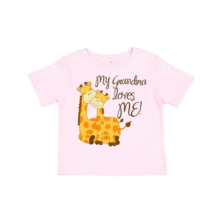 

Inktastic My Grandma Loves Me! Boys or Girls Toddler T-Shirt