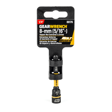 GearWrench 1/4"DR BOLT BITER NUT DRV -8MM (-5/16")