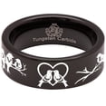 thumbnail image 5 of Love Birds Tungsten Carbide Ring, 5 of 9