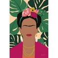 thumbnail image 3 of Thorns, Becky 17x24 Black Modern Framed Museum Art Print Titled - Frida Kahlo I Palms No Distress, 3 of 5