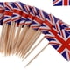 thumbnail image 4 of 200pcs Banderas Palillos Palillos Pastel Palillos Decorativos para + Ingterra Sunnimix Bandera palillos decorativos, 4 of 8