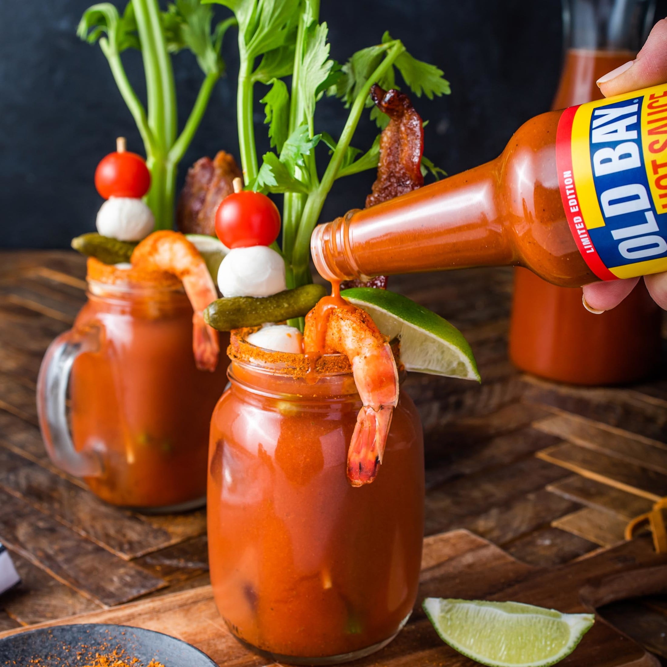 (3 pack) OLD BAY Kosher Hot Sauce, 10.0 oz Bottle