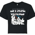 thumbnail image 3 of Star Wars - Luke Vs Vader - Juniors Cropped Tee, 3 of 5