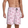 thumbnail image 2 of Fotbe Cute Pig Pajama Shorts for Men, Men's Pajama Bottoms, Sleepwear,Short Pajama Pants-Medium, 2 of 9