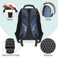 thumbnail image 4 of Yuyamidu Cute Cat Kids Backpack for Boys Girls 8-14, Planet School Backpack, Large Capacity Bookbag for Middle School Students, 4 of 7