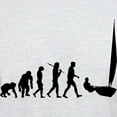 thumbnail image 3 of CafePress - Sailing Evolution Light T Shirt - Men's Classic Graphic T-Shirt, 3 of 4