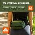 thumbnail image 4 of Ozark Trail 3.5 Ltr on Waist pack, Green, Unisex, Polyester Zipper, 4 of 12