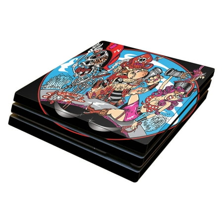 Download Skin Decal Wrap for Sony PlayStation 4 Pro PS4 Ahoy Matey ...