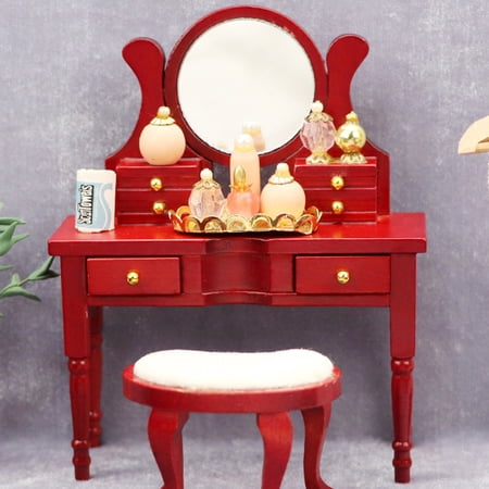 MLINS 27Set Red Mini Dollhouse Décor Accents for Home Decoration and Collectible Use