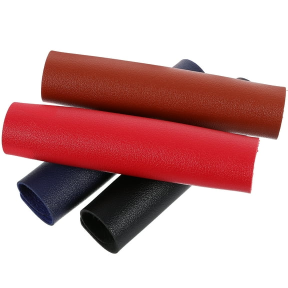 Worgeous 8Pcs Suitcase Handle Wraps Luggage Handle Wraps Handbag Sleeves Leather Handle Grips