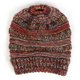 thumbnail image 1 of Gorro de punto con flores retorcidas, 1 of 5