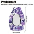 thumbnail image 7 of Uorisanigo ATV Seat Cover Waterproof Purple Camo Four-Wheeler Seat Cover Compatible with Polaris Sportsman 570 450 850 & Honda Rancher 420, 7 of 7