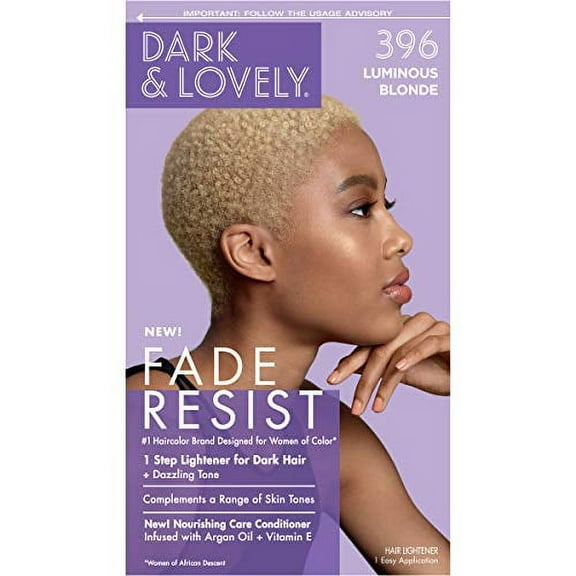 SoftSheen-Carson Dark and Lovely Fade Resist Rich Conditioning Hair Coloring Tool Kit with Argan Oil & Vitamin E