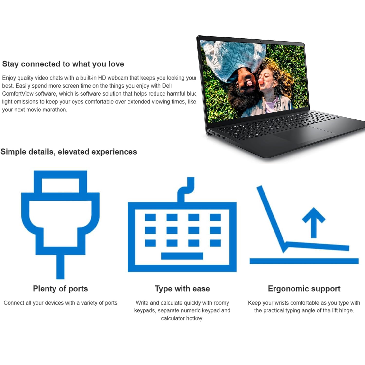 Dell Inspiron 15.6" FHD Touchscreen Laptop, 32GB RAM, 1TB SSD, Speed 8-Core AMD Ryzen 7 7730U (Outperforms Intel i7-1255U in Multitasking), Windows 11 Pro, Long Battery Life, w/WOWPC Recovery USB