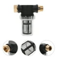 thumbnail image 2 of Washing Machine Water Filter High-pressure Connection Fitting for Pressure Washers and Garden with US Standard (Black), 2 of 8