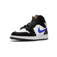 thumbnail image 4 of JORDAN GRADE SCHOOL Air Jordan 1 Mid GS "Racer Blue" 554725 084 554725 084 from Stadium Goods, 4 of 8