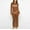 Brown, variant on LOVZFMLL Dresses Womens Pearls Dress Summer Dresses For Women UK Women Long Maxi Dress Beach Bikni Cover Up Dress Long Sleeve Hollow Out Sheer Mesh Maxi Dress