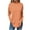 Orange, variant on DianGeFu Womens Tee with Long Sleeves $15,Women's Off Shoulder Sleeves Long Sleeve Printed High Neck Top T-shirt,Purple,L
