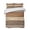 Brown, variant on Quilts King Size, Farmhouse Burnt Orange Brown Soft Comforter Bedding Set for Bed, Vintage Wooden Striped Lightweight Quilted Bedspread with Pillow Cover(2 Pieces) for All Season, 96x106 Inch