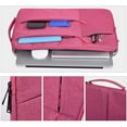thumbnail image 5 of SkyAuks 14-15 Inch Laptop Sleeve Waterproof Shockproof Protective Case Compatible Acer 14" Chromebook,HP Stream 14,HP Chromebook 14,Dell Inspiron 14", Rose Red, 5 of 8