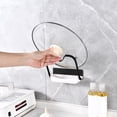 thumbnail image 1 of TIMIFIS Plasti C Lunch Boxs Kitchen Shelves Wall Mounted Pot Lid Holders Plates Storage Rack Household Storage Draining Pot Lid Holders Kitchen Gadgets, 1 of 6