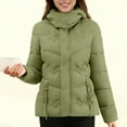 thumbnail image 7 of Kukoosong Women's Winter Down Jackets, Fashion Casual Quilted Thicken Puffer Jacket with Hooded, 7 of 7