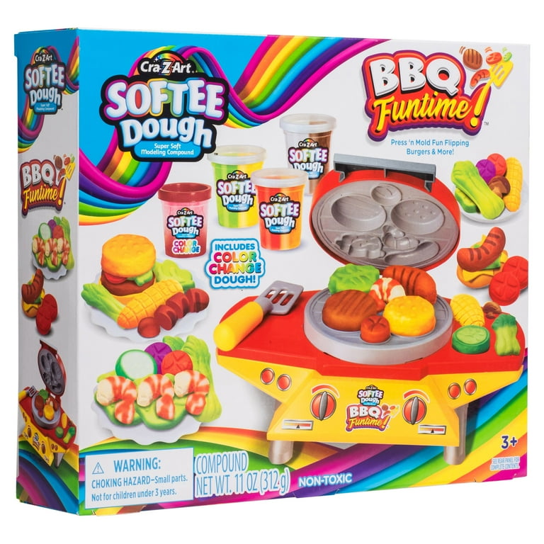 Cra-Z-Art Softee Dough Multicolor BBQ Funtime Playset