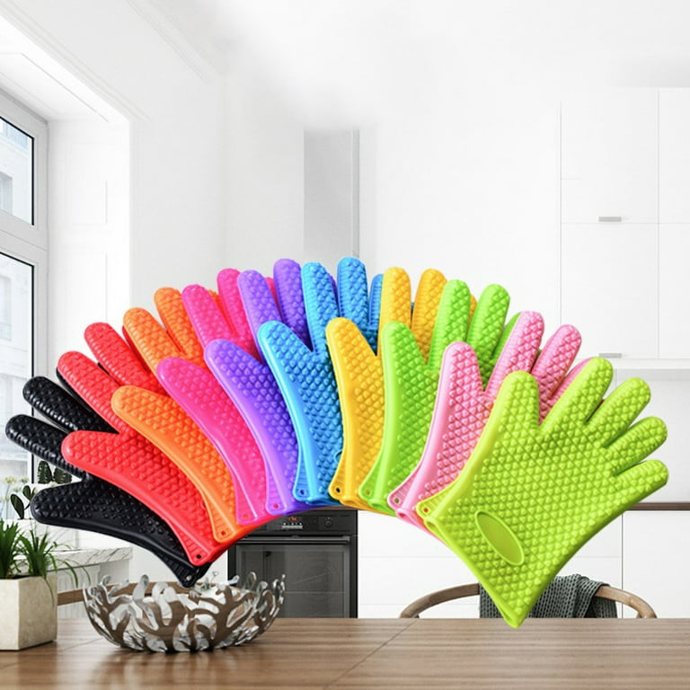 1PC Oven Insulation Gloves High Temperature Resistance Baking
