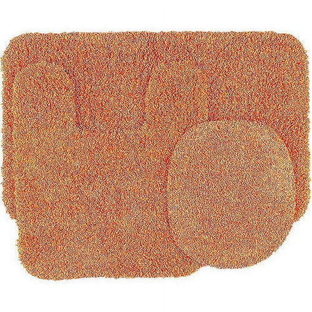 Mainstays True Colors 3-Piece Bright Bath Rug Set