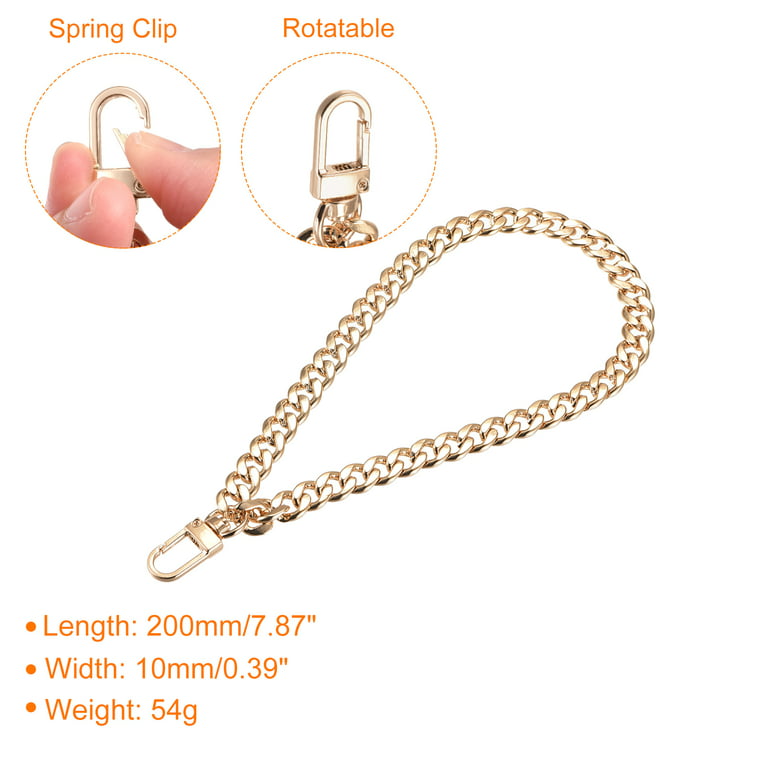 10mm Metal Purse Chain, Replacement Strap, Bag Handle Chain