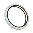 thumbnail image 2 of Daiia Colorful Geometric Steering Wheel Cover Auto Steering Wheel Covers Breathable Anti-Slip Steering Wheels Car Interior Decor Accessories for Men Women Universal 15 Inch, 2 of 8