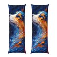 thumbnail image 1 of Fotbe Galactic Dog Swirls Art Funda para Almohada Corporal con Diseño, Funda de Microfibra Ultrasuave de 20x54 Pulgadas, Ropa de Cama Elegante, 1 of 7