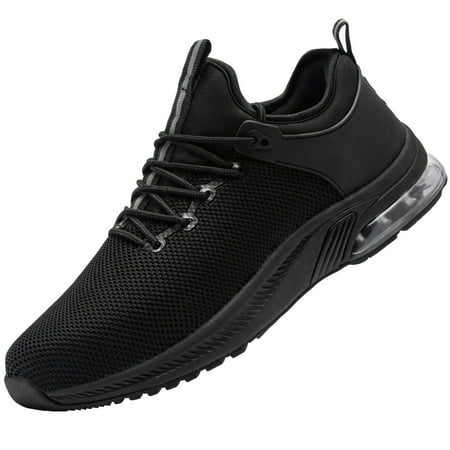 

LARNMERN Steel Toe Shoes for Men Waterproof Work Shoes Lightweight Slip Resistant Air Cushion Shoes Puncture Proof Safety Shoes