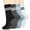 4pairs-mixed1, variant on 4 Pairs Pilates Grip Socks for Women Yoga Socks with Grips Hospital Socks Grippy Socks Dance Socks