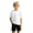 White-b, variant on LRen Kids Rash Guard Crew Neck Short Sleeve T-Shirts Youth Quick Dry Beach Rashguard