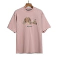 thumbnail image 2 of Palm Angels 22ss Logotipo de la letra Pa Chic Suelto Casual Cuello redondo, 2 of 3