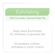 Equate Exfoliating Cleansing Towelettes with Cucumber, Aloe, and Green Tea, 100 Count