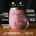 thumbnail image 4 of Bevvee Insulated Wine Tumbler 12 oz Flag Of South Carolina South Carolina Enthusiast Gifts Tumblers, 4 of 4