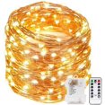 thumbnail image 1 of Cable de cobre alimentado por batería de 10 m con control remoto y temporizador, ideal para bodas, fiestas, dormitorios, 1 of 8