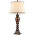 thumbnail image 3 of Kathy Ireland Home Mulholland Traditional Table Lamp 33" Tall Aged Bronze Golden Marble White Alabaster Glass Dome Shade for Bedroom Living Room Home, 3 of 5