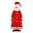 Red, variant on Harliver Santa Christmas Advent Calendar 2024, 3D Felt Hanging Advent Calendar , Santa Claus With 24 Individually Numbered Pockets, Christmas Calendar for Kids Christmas Decorations Gifts (Gray)