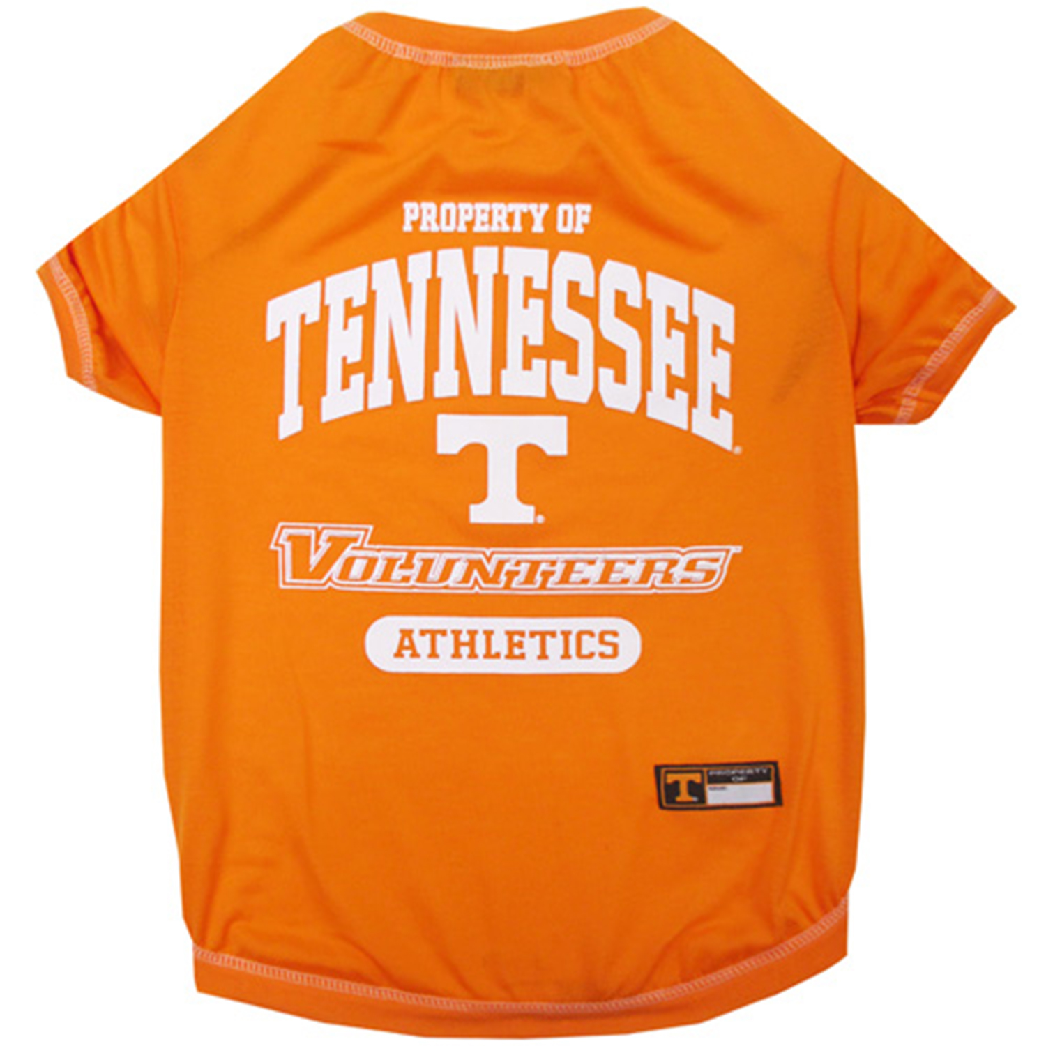 Pets First Collegiate Tennesee Volunteers Pet Dog T-Shirt in 5 Sizes - Extra Large