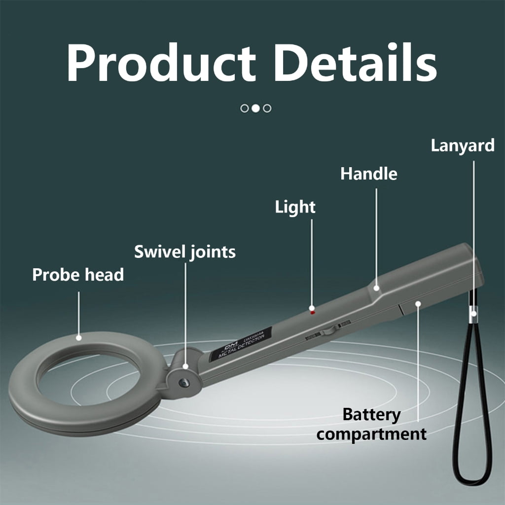 Geemin Easy To Use Metal Detector Pinpointer For Hobbyist Professional Treasure Hunters
