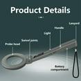 thumbnail image 4 of Portable Metal Detector Pinpointer Waterproof with LED Light for Treasure Hunting Relics Discovery Coin & Jewelry Search, 4 of 8