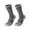 Gray -AN14, variant on Domzle Hiking Socks, Moisture Wicking Breathable Cushioned Running Socks, Anti-Blister Socks for Men Women Gray